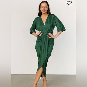 NWT Baltic Born Green Midi Dress (L)